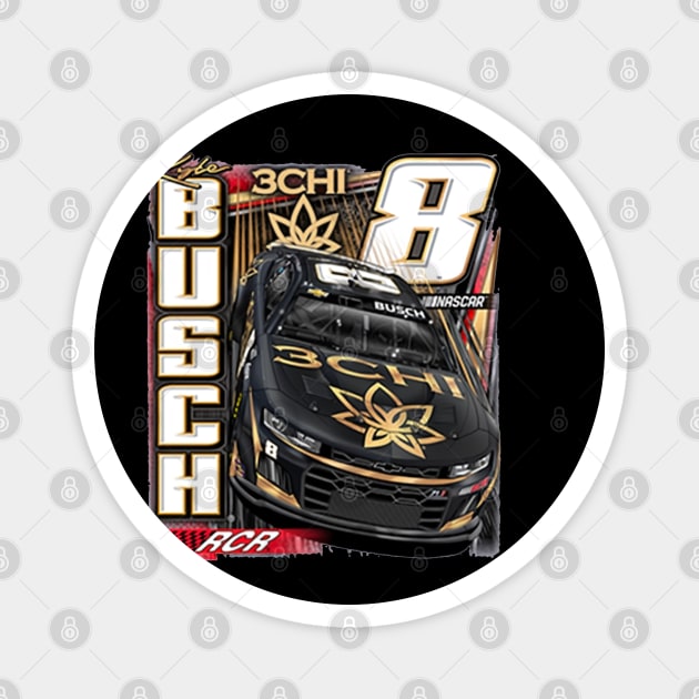 Kyle Busch Richard Racing Team 3CHI Magnet by art.Hamdan